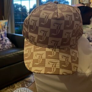 NWT Juicy Couture Monogram cap. Adjustable.
